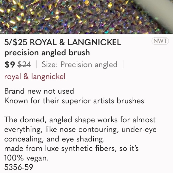 Royal & Langnickel precision angled brush - Picture 7 of 7